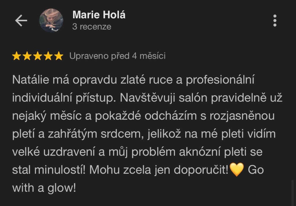 Recenze kosmetika Plzeň