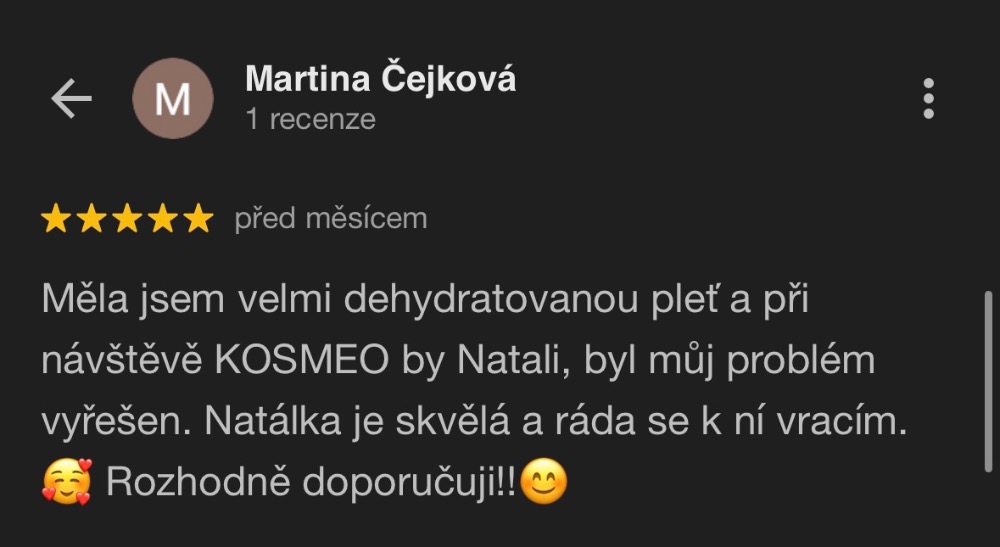 Recenze kosmetika Plzeň